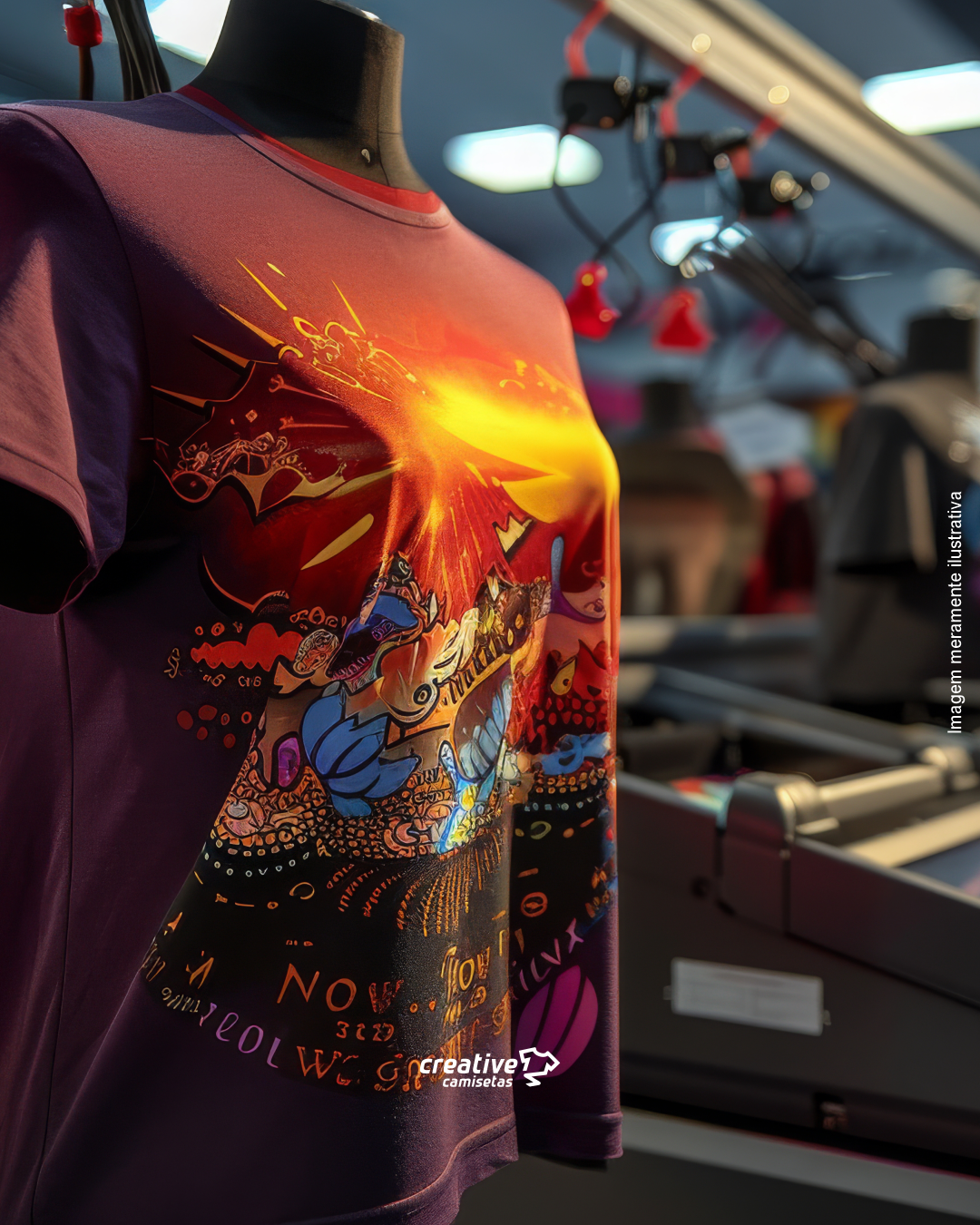 Postagem – Creative Camisetas – Produzimos sua marca